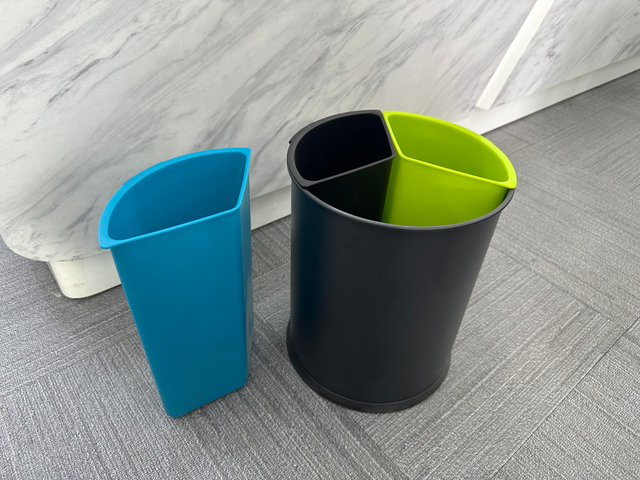 Hotel Trash Bin with 3 Inner Compartments KL-74