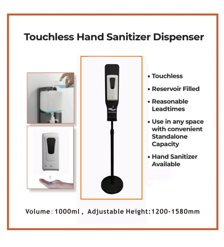 Non- Touch Automatic Hand Sanitizer Dispenser with Stand