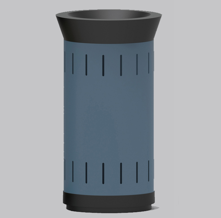 Rounded Outdoor Large Capacity Waste Can HW-505