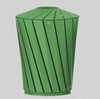 European style outdoor waste can with hot selling HW-519