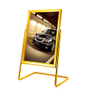 Lobby L Style Sign Stand with Tantianium Color (ZP-13)