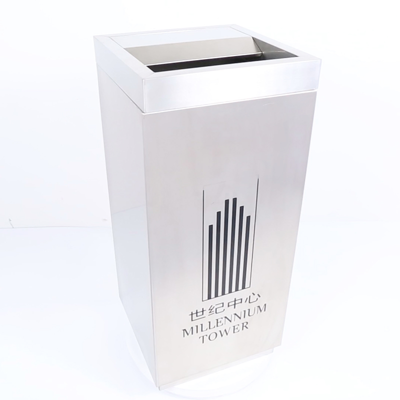 Stainless Steel Trash Bin From China Manufactory (YH-266)