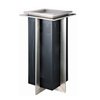 Delicacy Black Painting Steel Dustbin (YH-004)