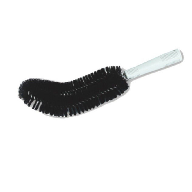 Nylon Dust Cleaning Tube Brush with Plastic Handle