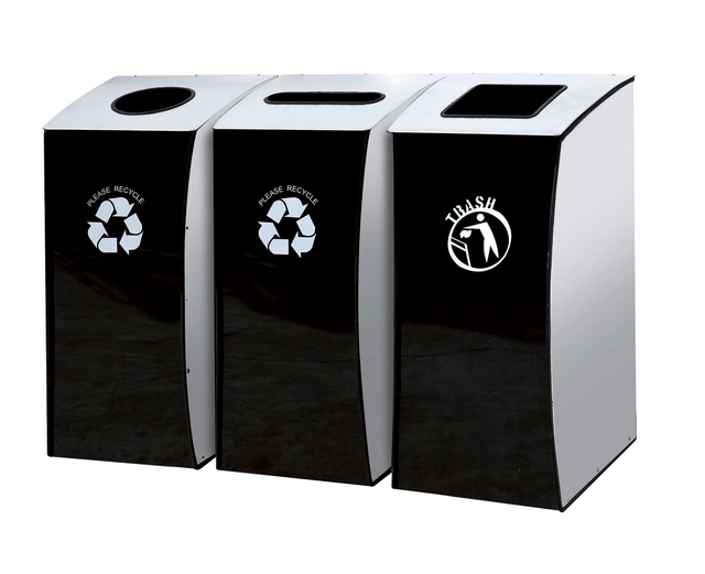 Eco-Friendly Outdoor Waste Can With Customer Logo HW-172