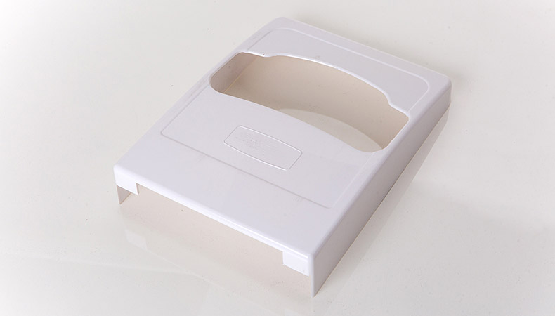 Plastic 1/4 Toilet Paper Dispenser (KW-641)