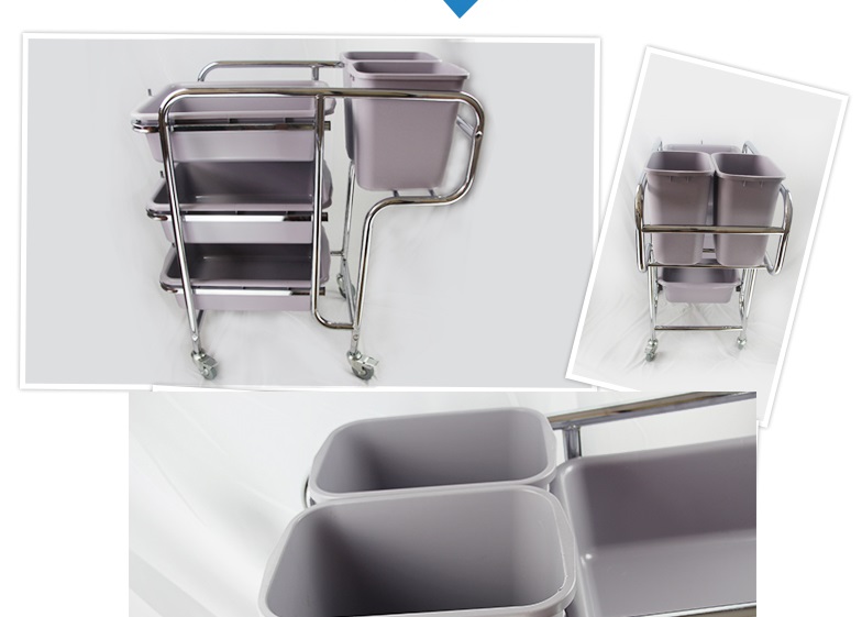 Stainless Steel Hotel Service Cart/Restaurant Service Trolley (FW-11)