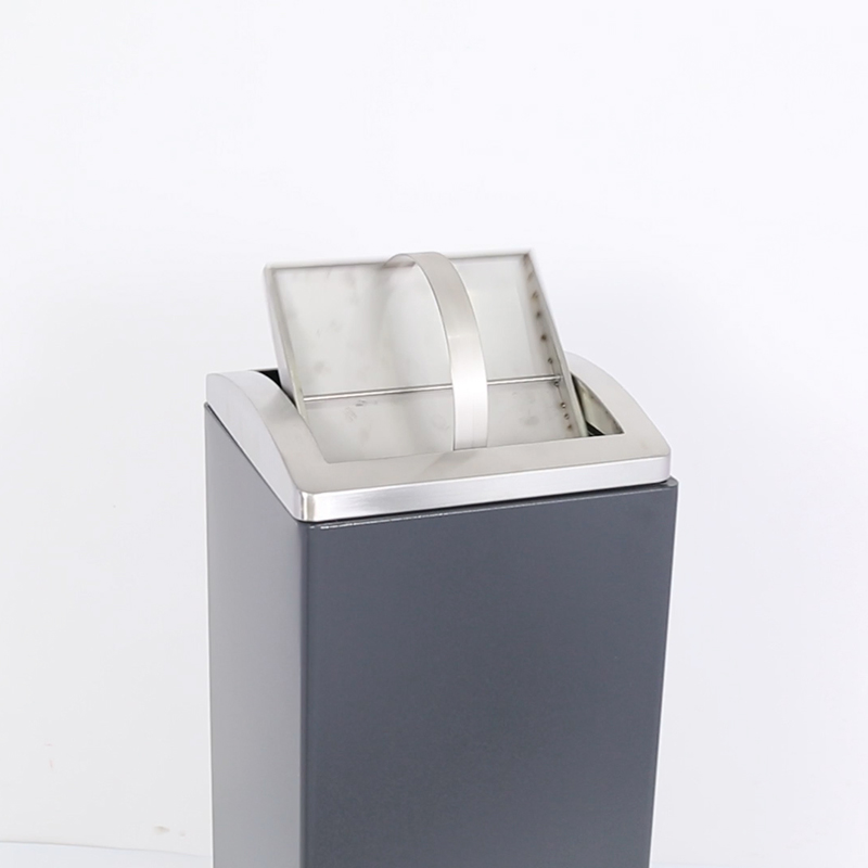 3 in 1 Waste Bin with Flip for Shopping Mall (YH-272)