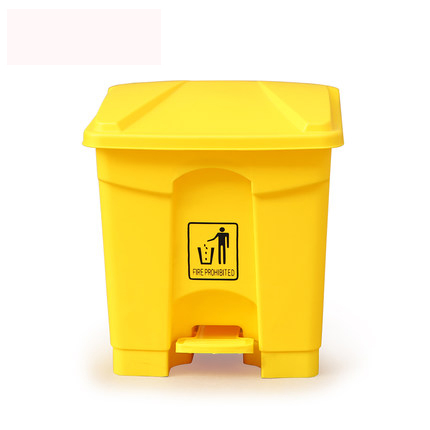 30L Plastic Waste Bin With Wheel (KL-34)