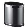 Oval style office double deck waste bin KL-05A