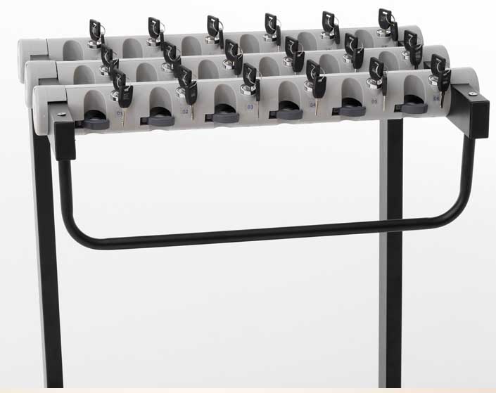 Umbrella Rack with 18 Sets Lock for Lobby (CJ-23)