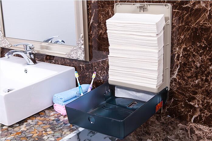 High Class Rectangle Big Plastic Paper Holder (KW-518)