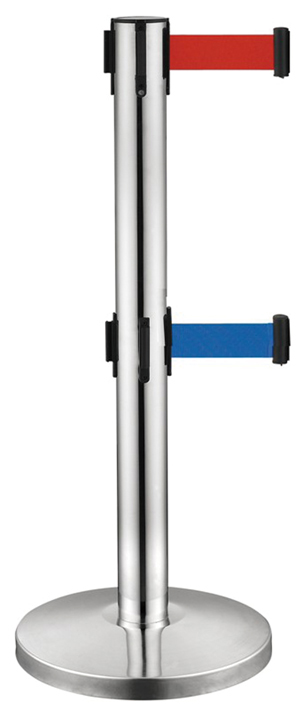 Stainless Steel Outdoor Crowd Control Stanchions for Bank (LG-20)