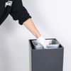 3 in 1 Waste Bin with Flip for Shopping Mall (YH-272)