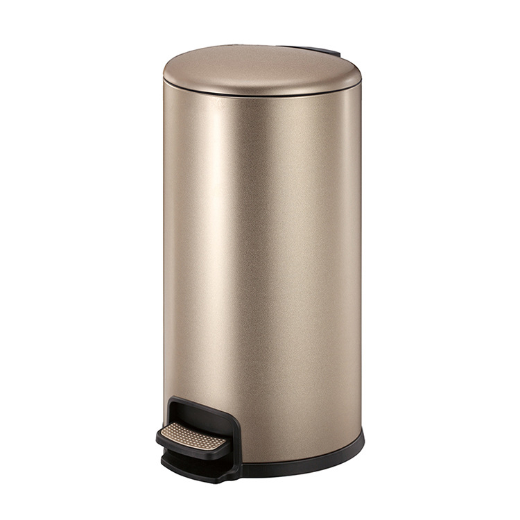 Stainless Steel Foot Pedal Garbage Bin Litter Bin Waste Container (30 L/KL-030)