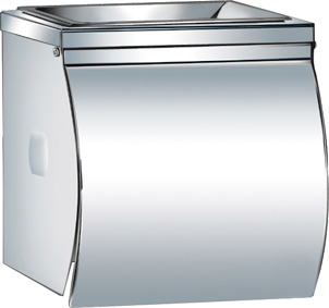 Stainless Steel Toilet Paper Holder with Ashtray KW-A07