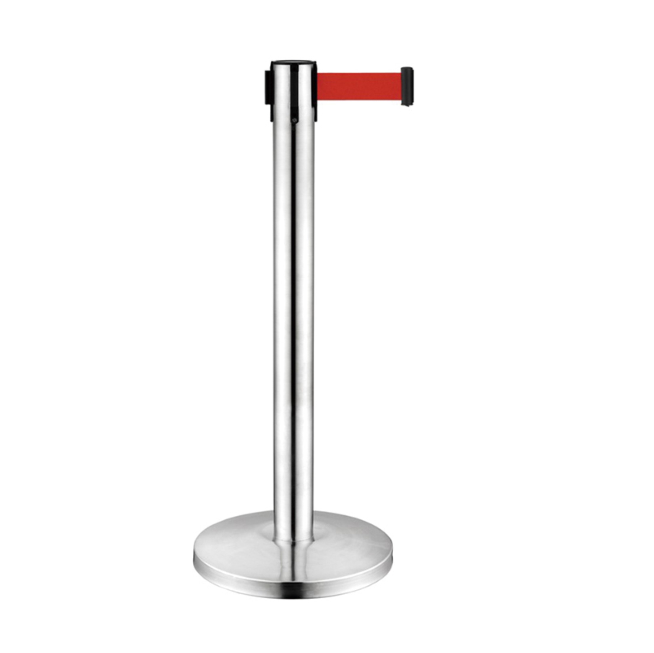 Stainless Steel Retractable Belt Railing Stand for Subway(LG-16)