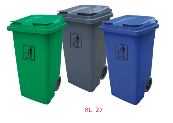 240L Plastic Solid Garbage Can (KL-27)