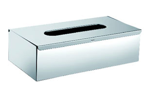 Office works Stainless Steel Table Tissue Box KW-A001