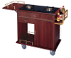 Moveable Flambe Trolley with Two Stove (FW-43T)