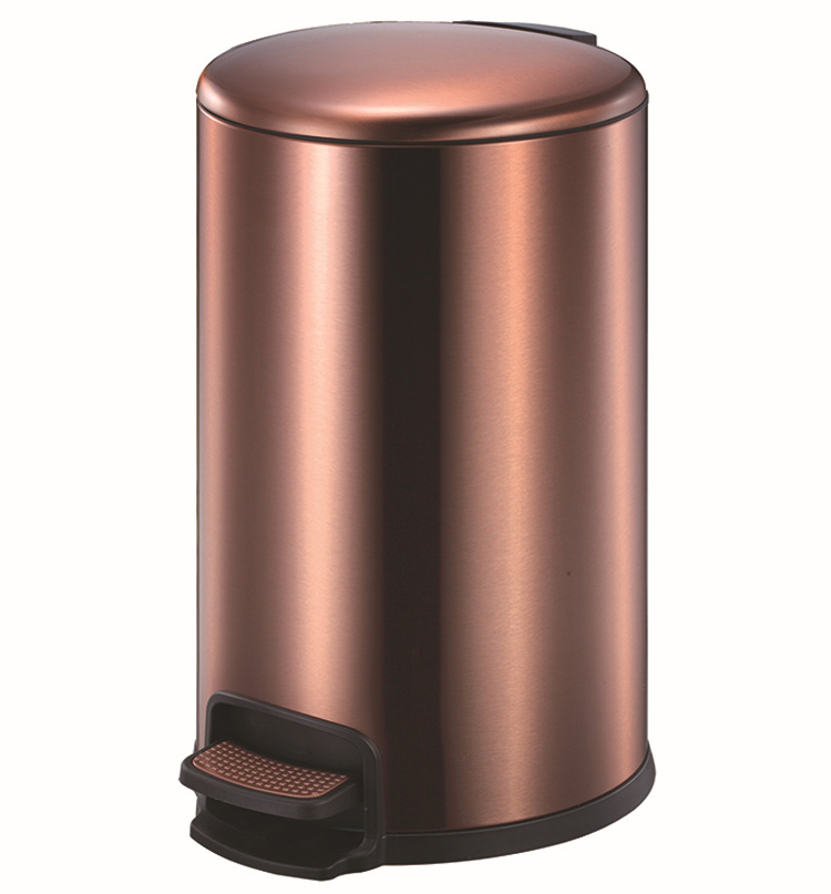 Stainless Steel Foot Pedal Garbage Bin Litter Bin Waste Container (30 L/KL-030)