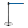 Stainless Steel Crowd Control Retractable Belt Barriers for Metro