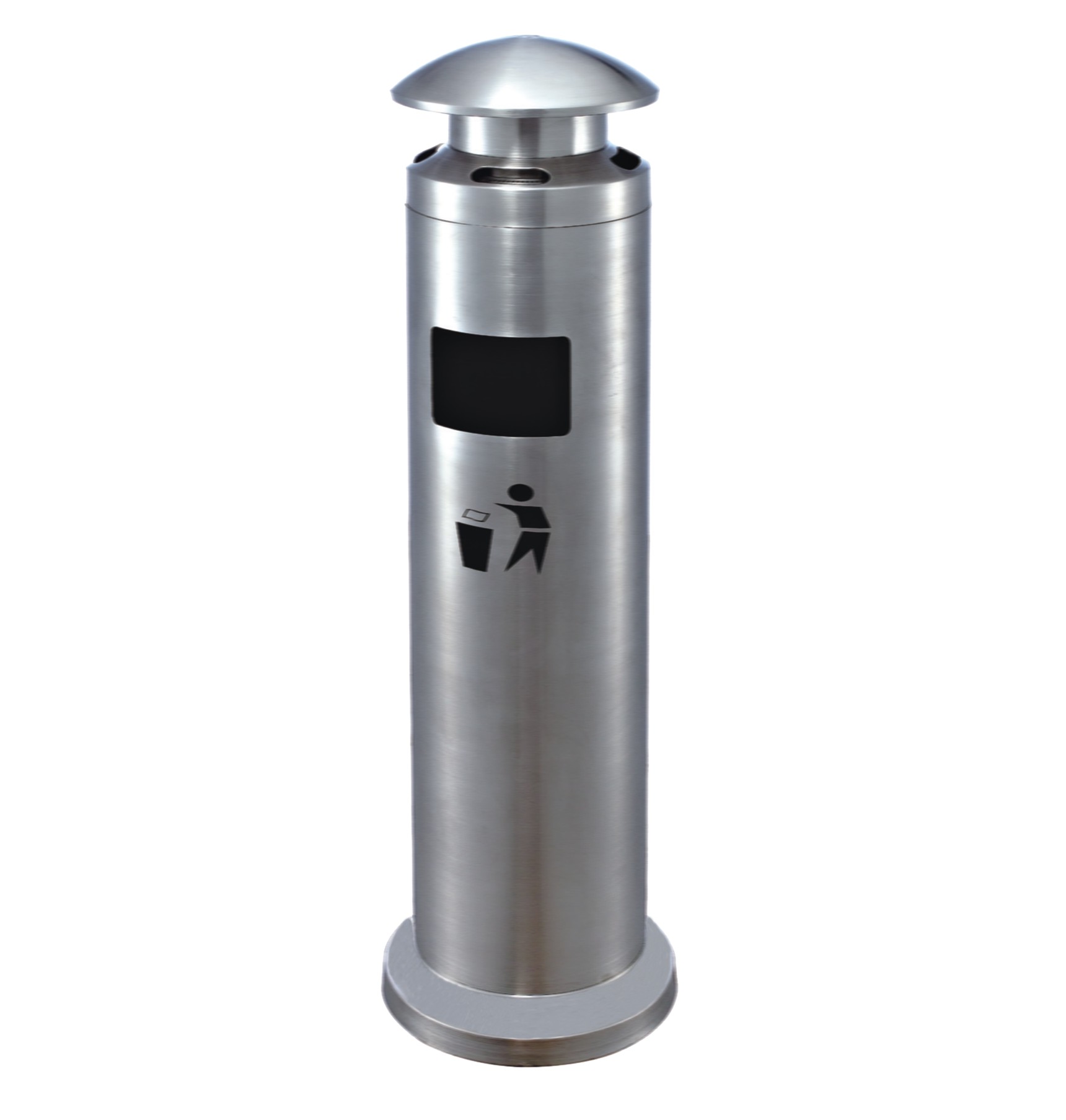  Industrial Stainless Steel Ashtray For Outdoor Use (YH-247A)