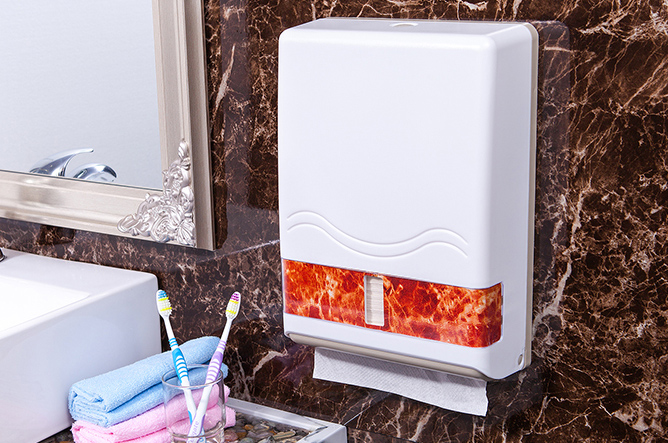 Decorative Plastic Paper Towel Dispenser for bathroom KW-A518