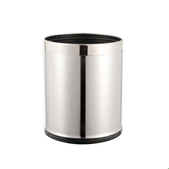 9Liter Rounded Waste bin with Double-Deck for Hotel (KL-06)