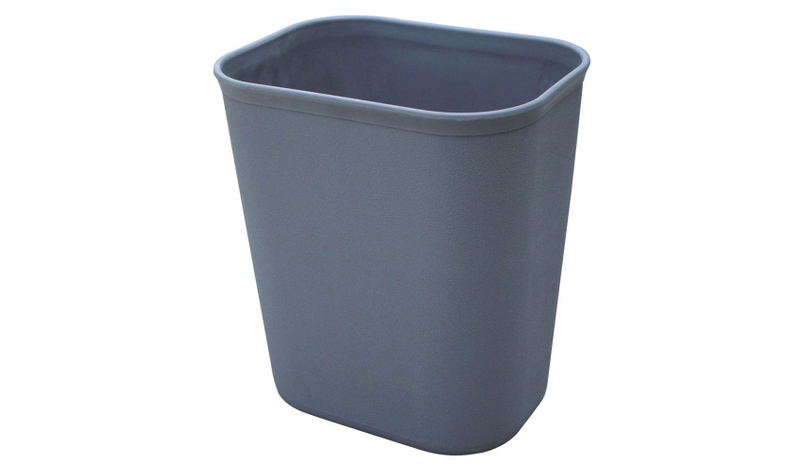 Plastic Straight-Edge Guest Room Dustbin KL-14