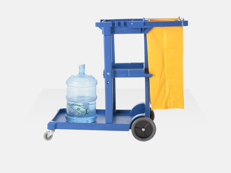 Plastic Multi-Function Cleaning Trolley (YG-039)