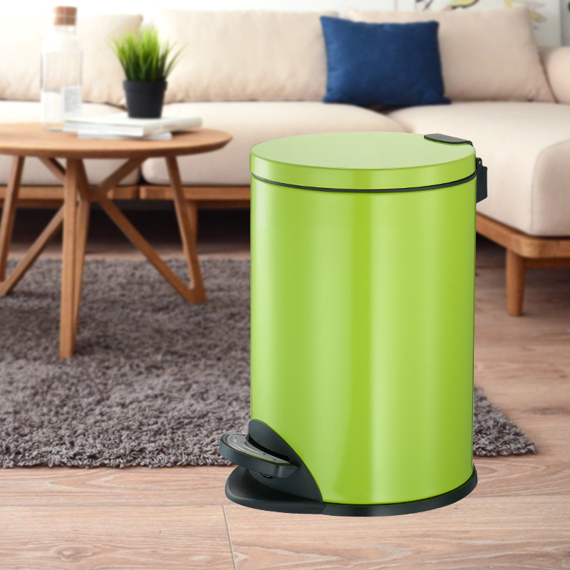 Pedal Waste Bin with Hydraulic Buffer for Five Star Hotel(KL-010A)
