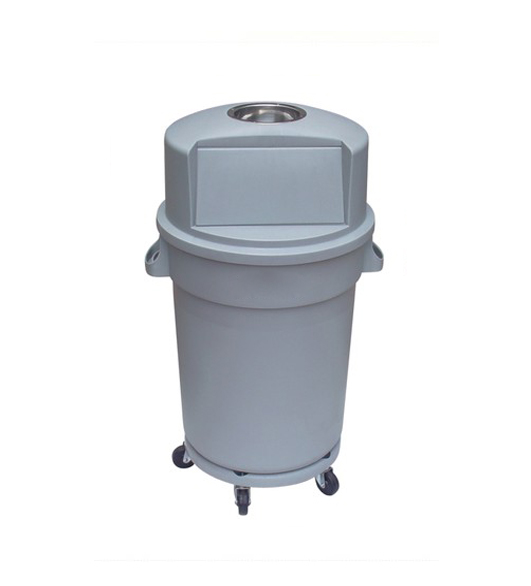  Durable Plastic Trash Bin With Four Wheels (KL-006)