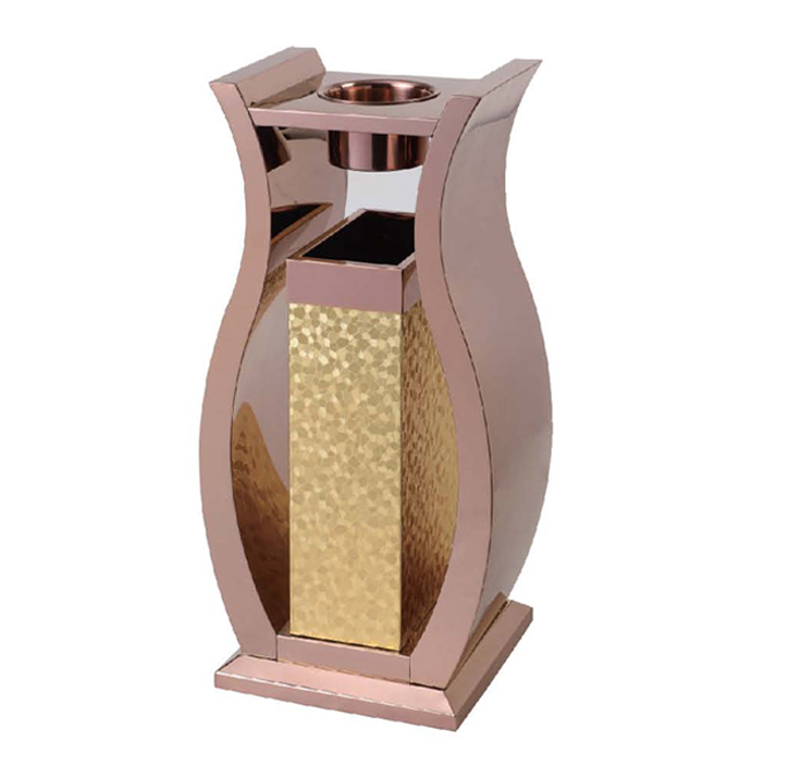 Product model :YH-99M Gold color with stainless steel waste bin