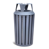 Smokeless outdoor waste can for European market HW-532