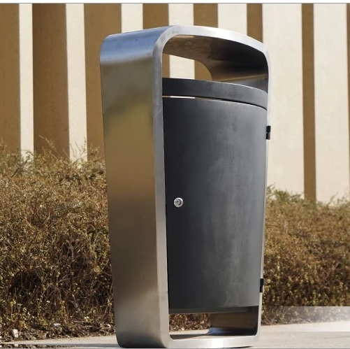 Outdoor waste can for high end apartment HW-513