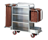 Stainless Steel Service Trolley for Hotel with Wheels(FW-59)