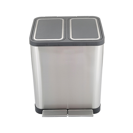 Pedal Control Trash Can for Office Use