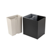 7L+7L Rectangle Trash can with 2 Plastic Inner Bin for hotel 