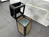 Eco-Friendly Stone Body Trash can with Large Capacity HW-548