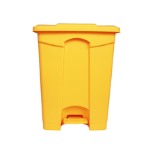 Yellow Medical Waste Bin With Pedal control KL-34