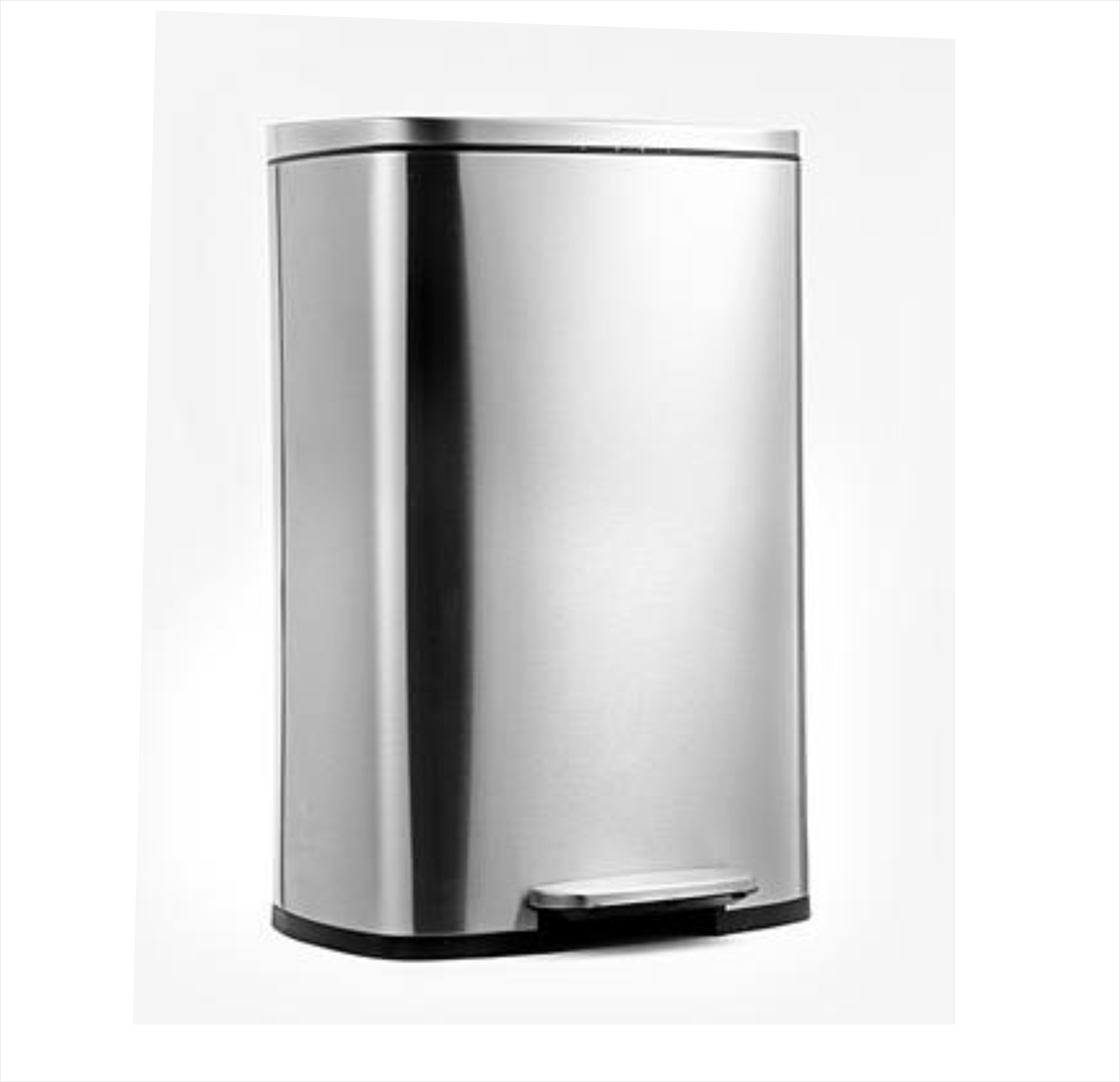 50Liter Pedal Control Stainless Steel Trash Can with soft close