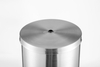 Rounded Stainless Steel Standing Gym Wipes Dispenser