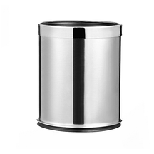 Stainless Steel Room Waste Bin with Double Layer (KL-06)