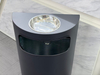 Half Round Trash Can with big capacity (YH-90B)
