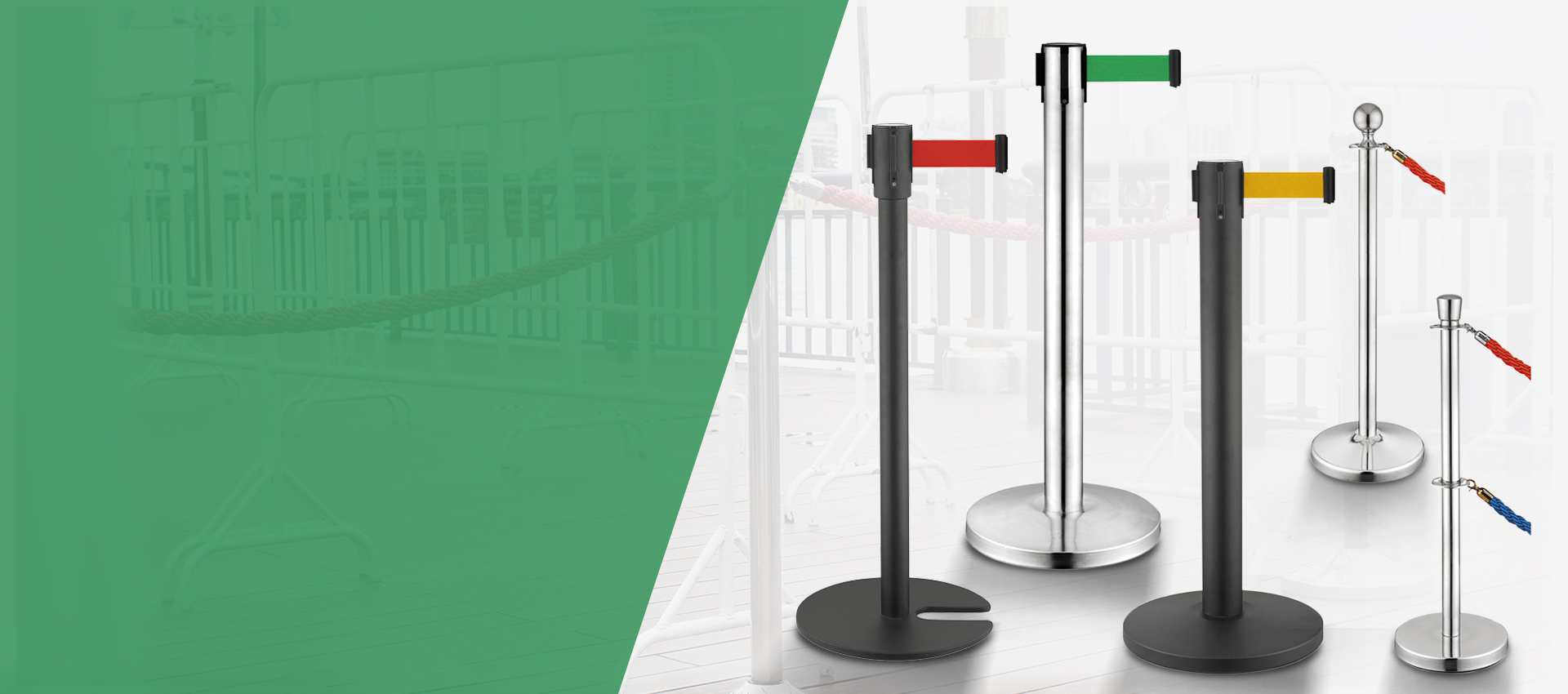  Crowed Control Stanchion