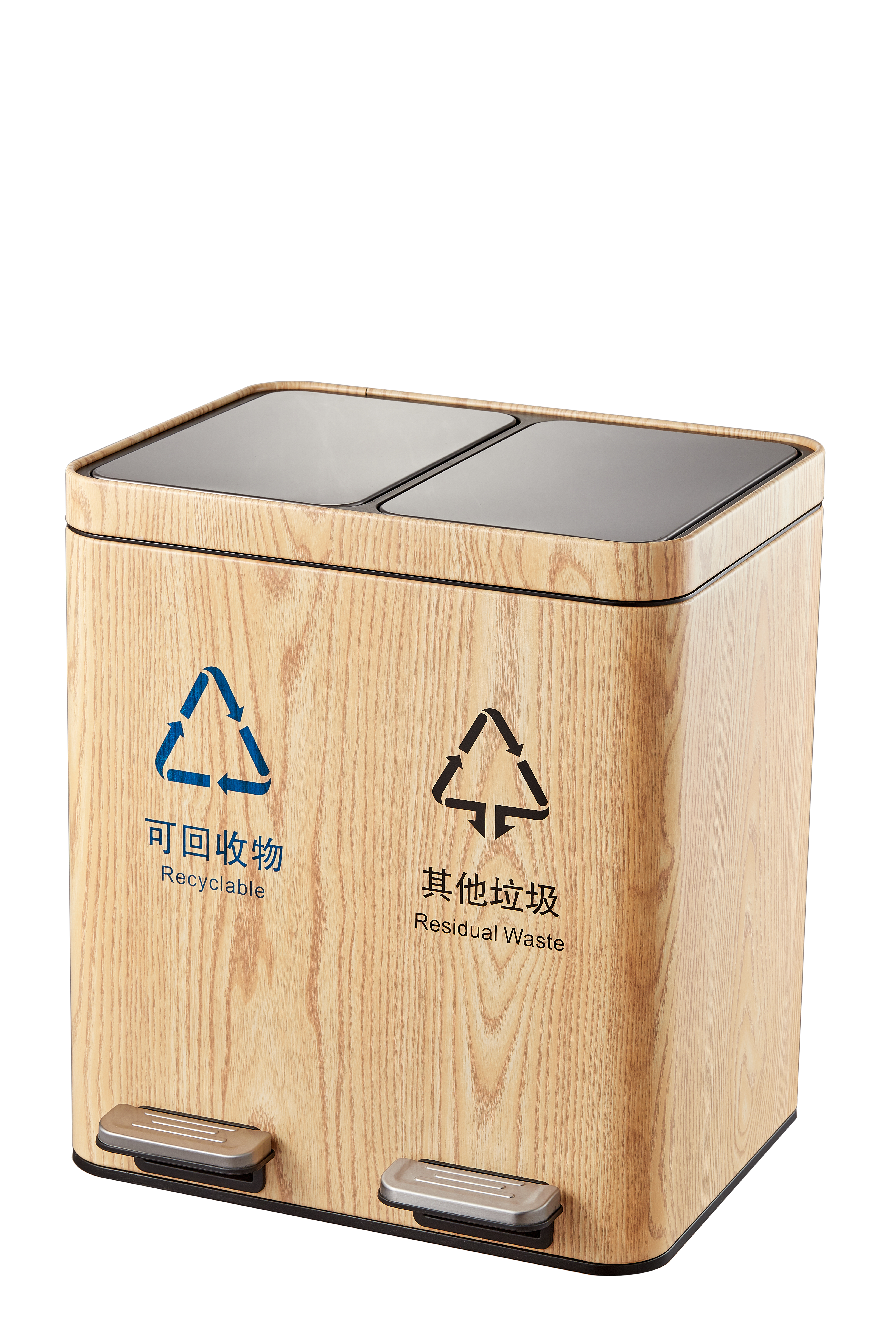 Pedal Control Trash Can for Office Use