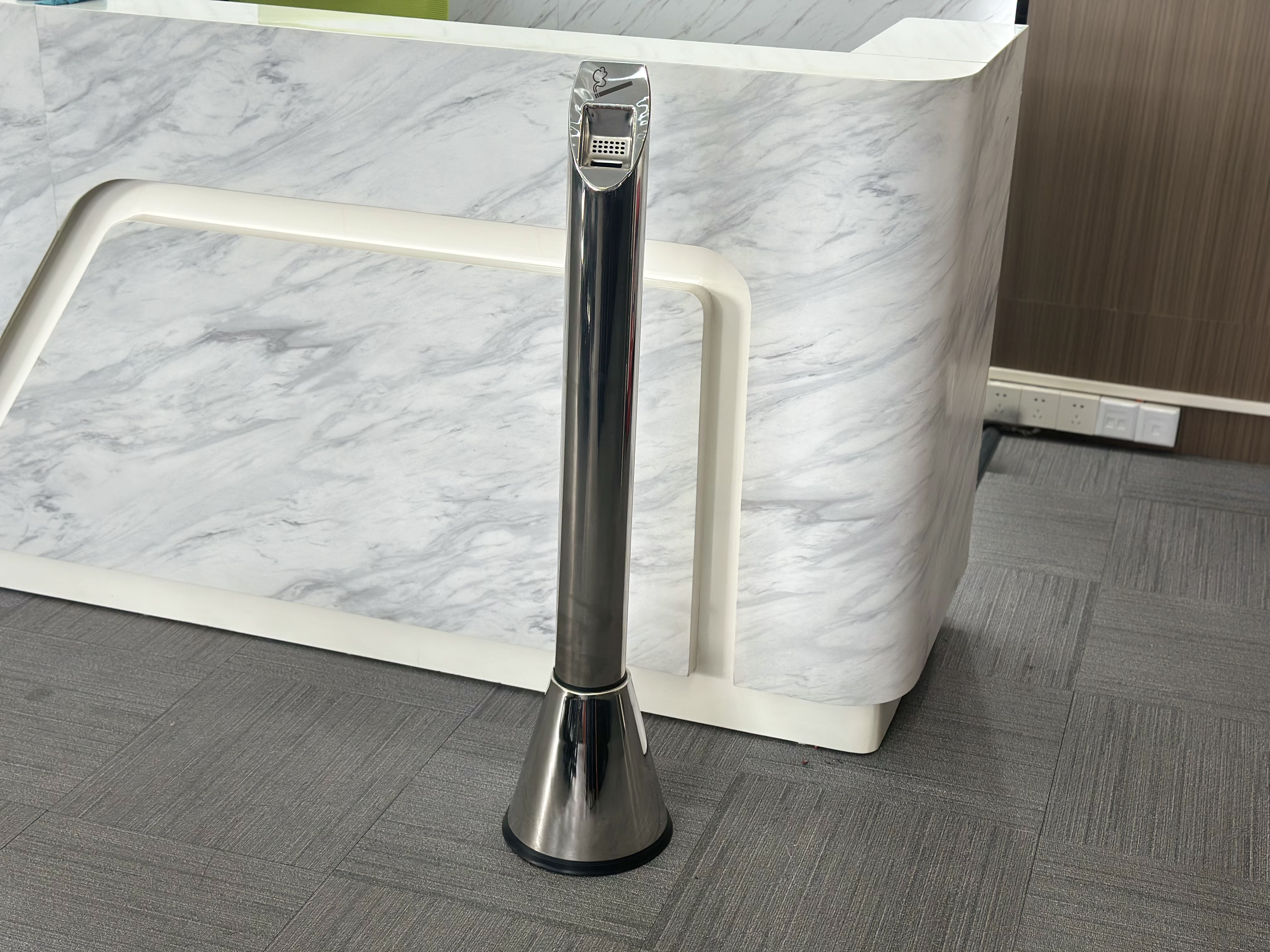 Stainless Steel Ashtray bin (YH-243)