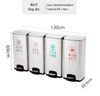 30liter/9gallon Stainless Steel Soft Close Dustbin with Fingerprint Resistant (KL-101)