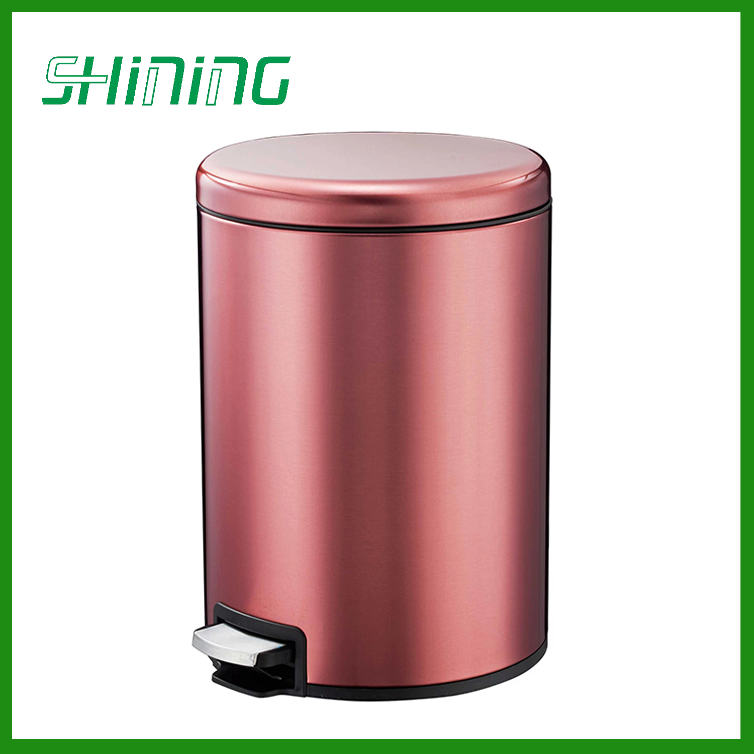  Foot pedal Waste Bin with soft close and anti-finger print (KL-122)